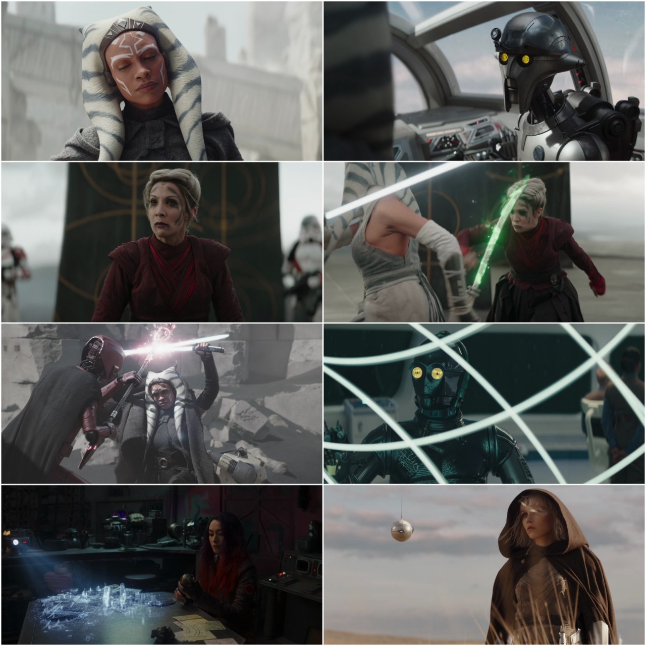 Ahsoka S1 (2023) MCU {Hindi + English} Dual Audio Completed Web Series HEVC ESub Screenshot