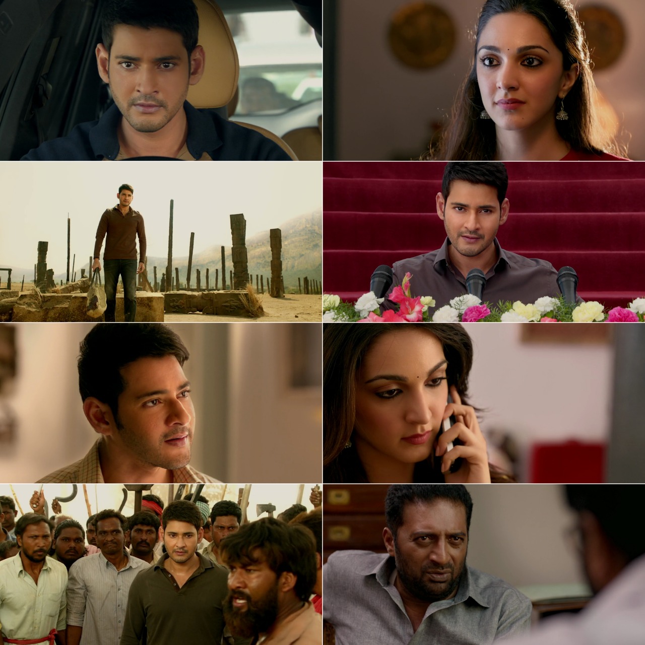 Bharat Ane Nenu (Dashing CM Bharat) (2018) {Hindi + Telugu} Dual Audio UnCut Movie HD ESub Screenshot