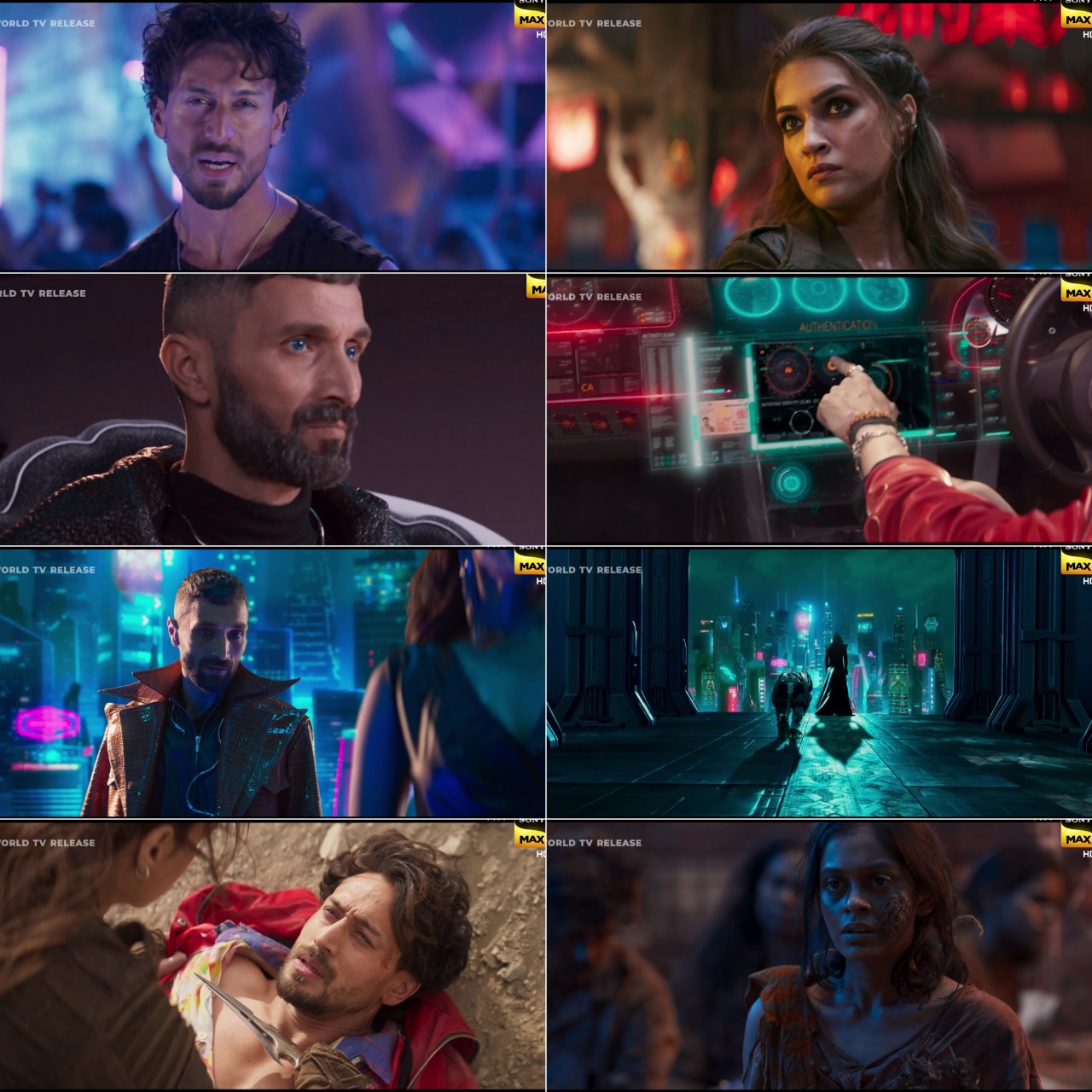 Ganapath (2024) Bollywood Hindi Movie HDTV Screenshot