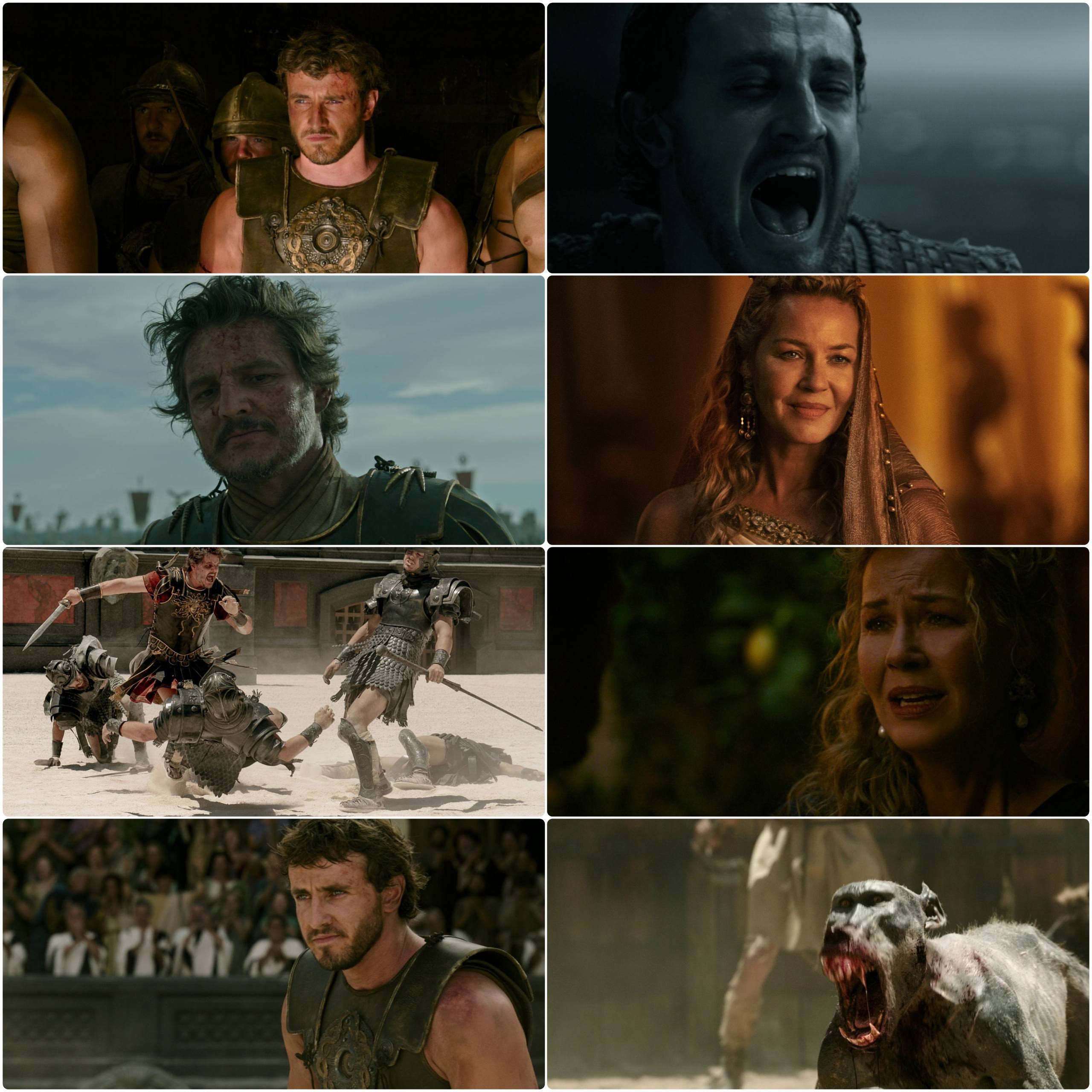 Gladiator II (2024) (Hindi + English) Dual Audio Movie HD ESub Screenshot