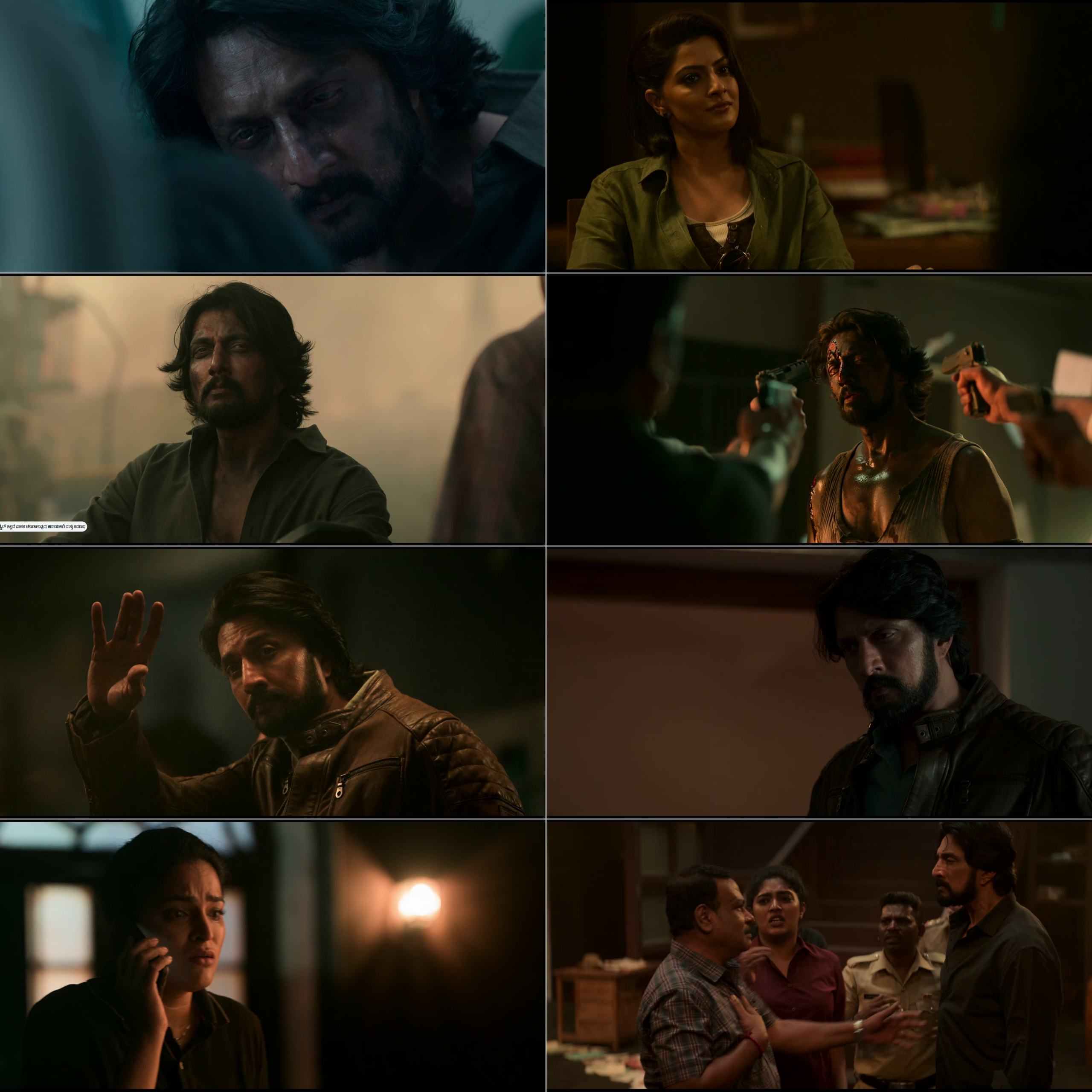 Max (2024) (Hindi HQ + Kannada) Dual Audio UnCut South Movie HD ESub Screenshot