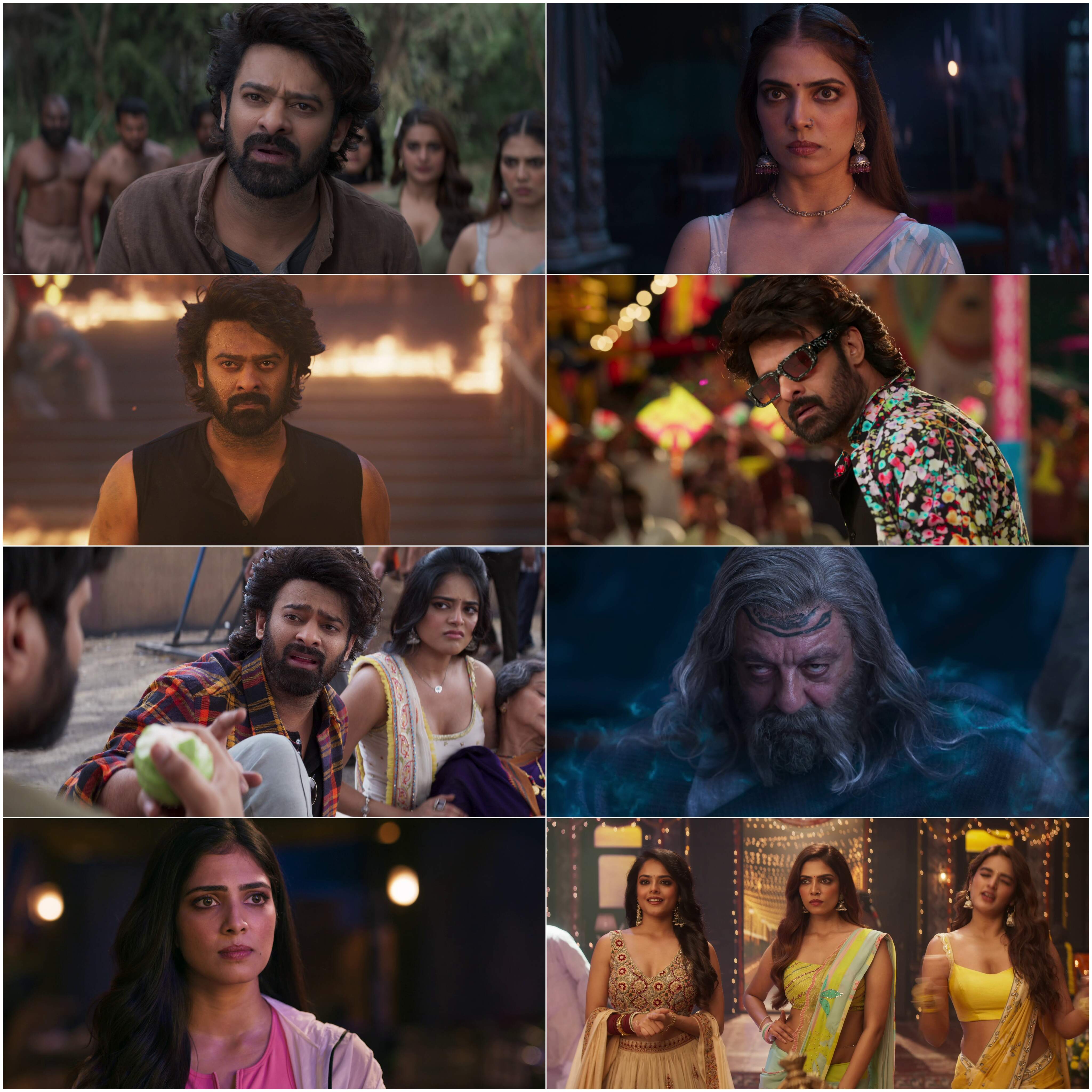 The Raja Saab (2026) (Hindi + Telugu) Dual Audio UnCut South Movie HD ESub Screenshot
