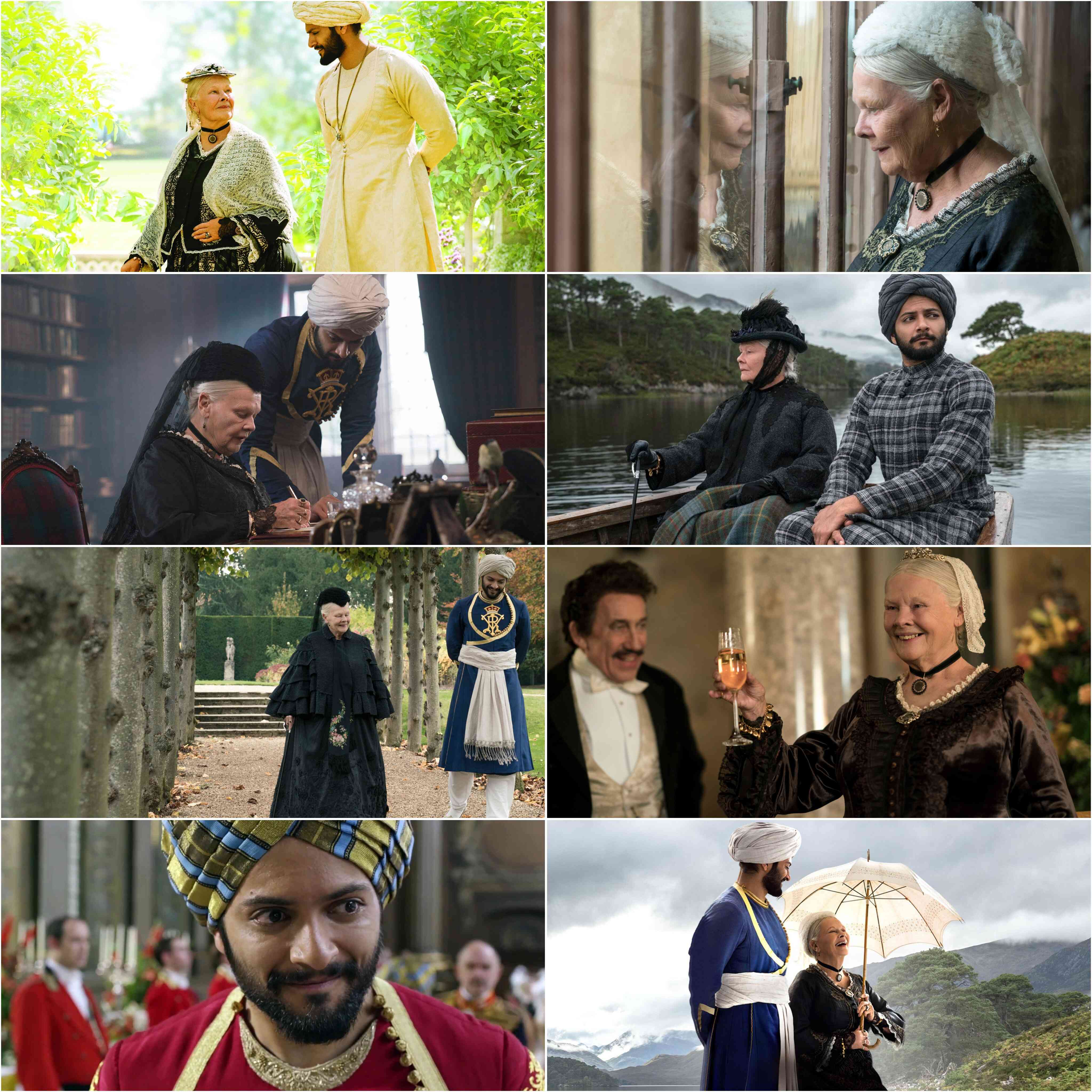 Victoria & Abdul (2017) (Hindi + English) Dual Audio Hollywood Movie BluRay HD ESub Screenshot