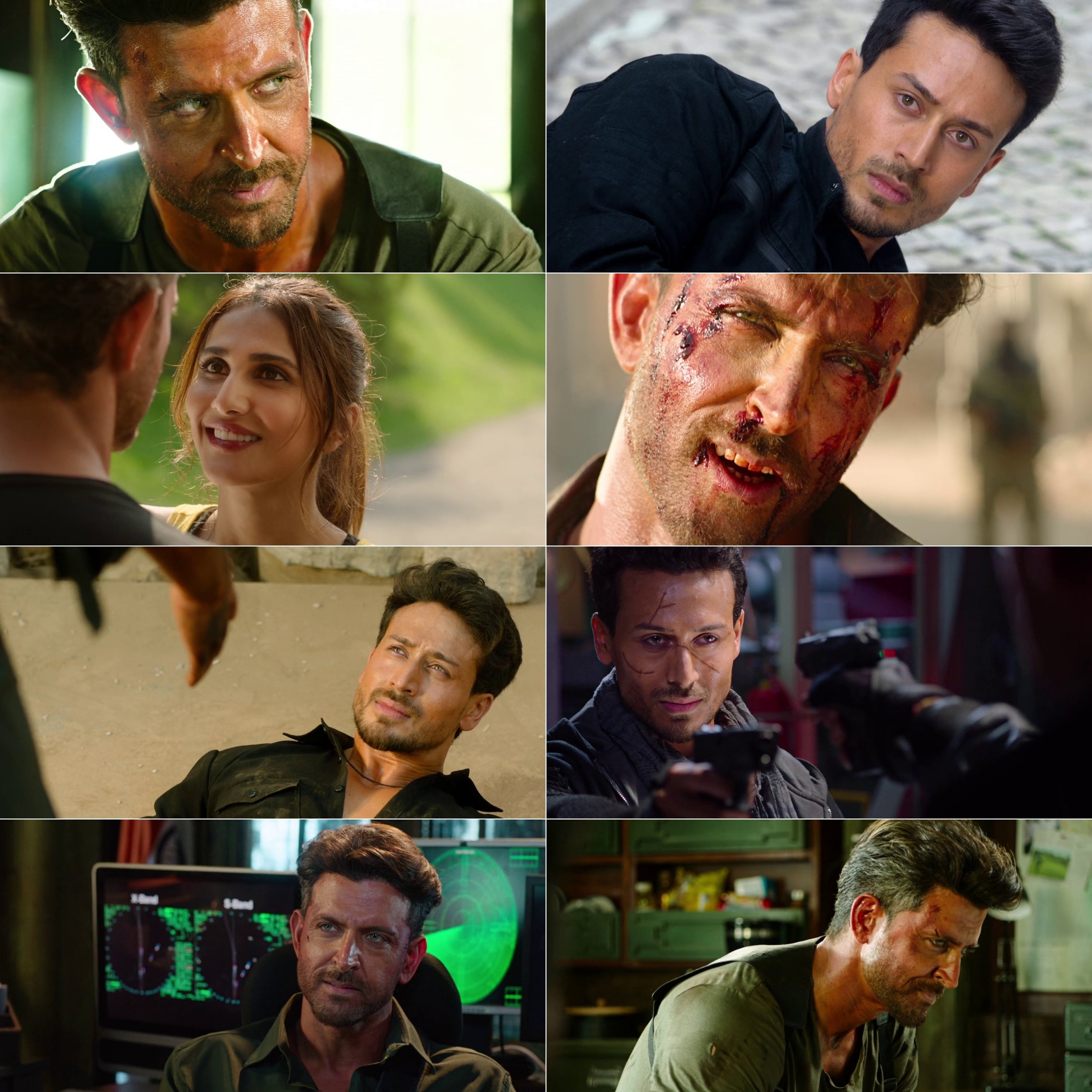 War (2019) Bollywood Hindi Movie HD BluRay ESub Screenshot